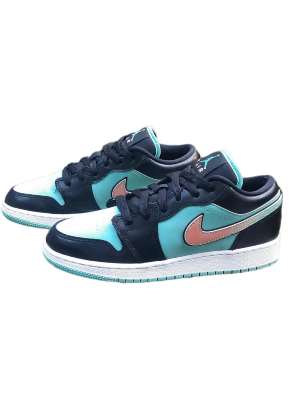 Nike Air Jordan 1 Low SE Tropical Twist size 6Y (Women's sz 7.5) CK3022-301